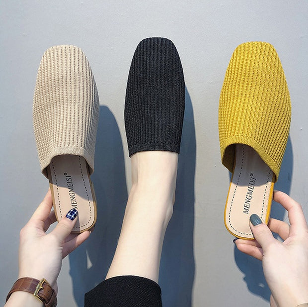 Half-flying woven sandals