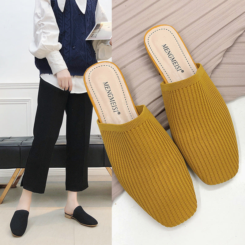 Half-flying woven sandals