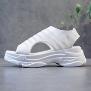 Flying woven stretch sports sandals